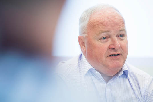 President Terje Svendsen of the Norwegian Football