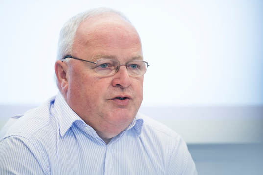 President Terje Svendsen of the Norwegian Football