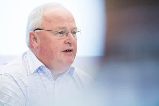 President Terje Svendsen of the Norwegian Football