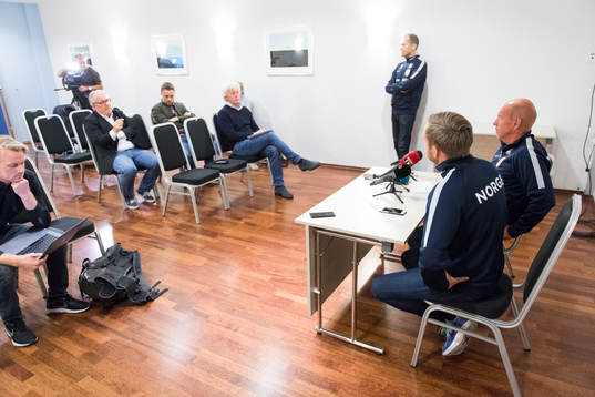 Chief of elite football Nils Johan Semb at the Norwegian