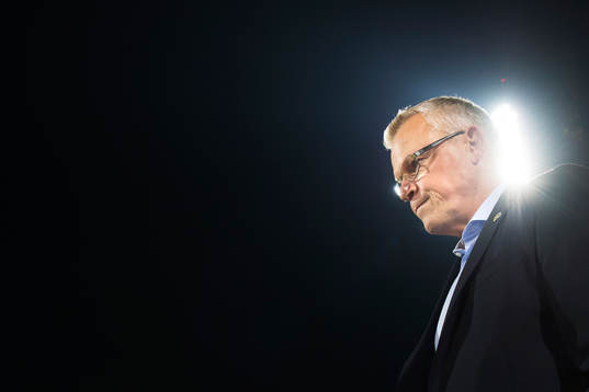 Sveriges förbundskapten Janne Andersson på väg in till