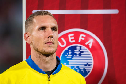 Sveriges målvakt Robin Olsen