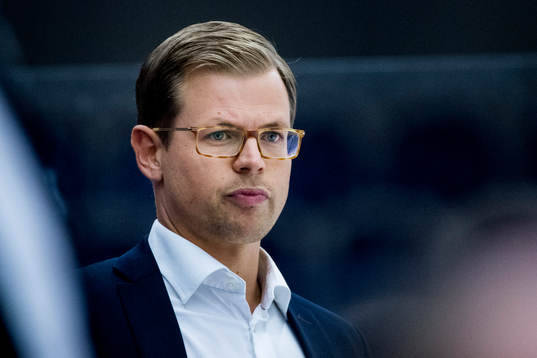 Assistant coach Martin Filander of Malmö Redhawks