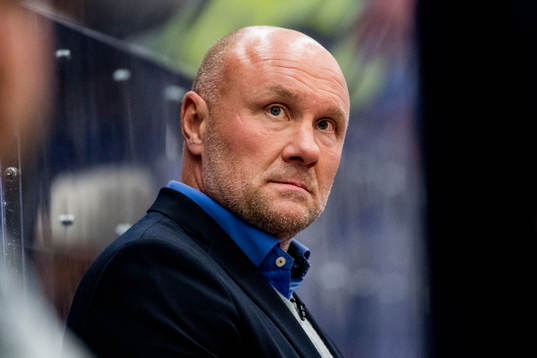 Head coach Peter Andersson of Malmö Redhawks