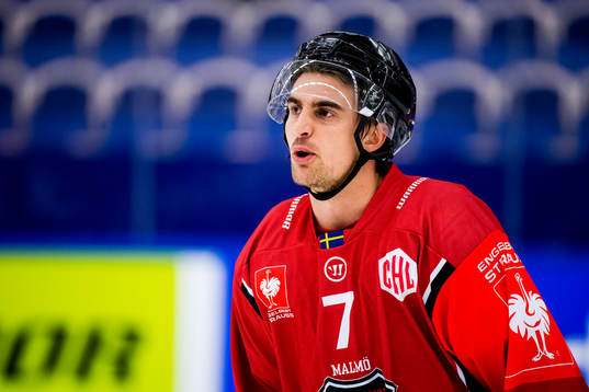 Nils Andersson of Malmö Redhawks