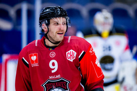 Frederik Storm of Malmö Redhawks