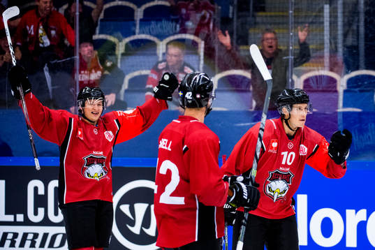 Rhett Rakhshani, Niklas Arell and Robin Alvarez of Malmö