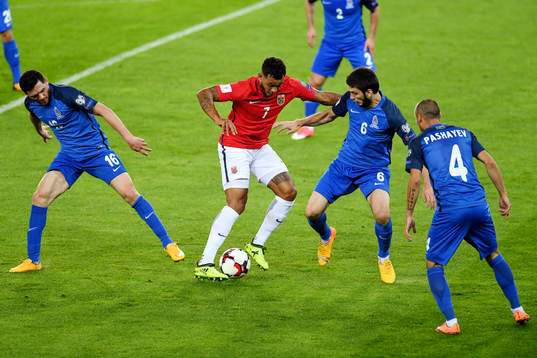 Javid Hüseynov, Badavi Hüseynov and Pavlo Pashayev of
