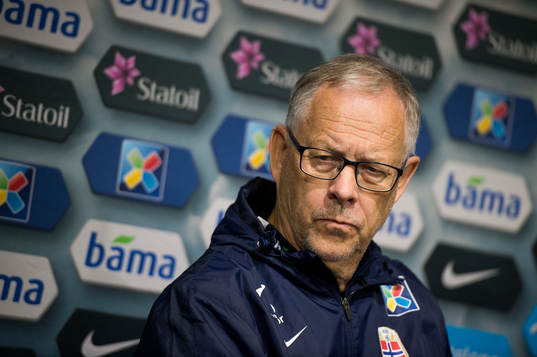 Lars Lagerbäck, head coach of Norway