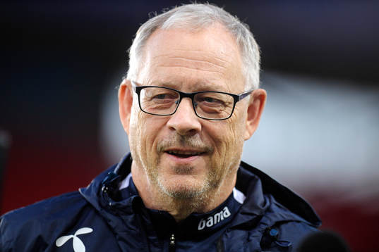 Lars Lagerbäck, head coach of Norway