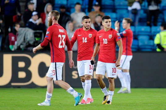 Jo Inge Berget, Omar Elabdellaoui, and Tarik Elyounoussi of
