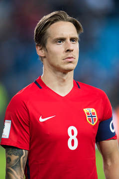 Stefan Johansen of Norway