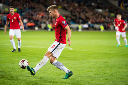 Alexander Sørloth of Norway