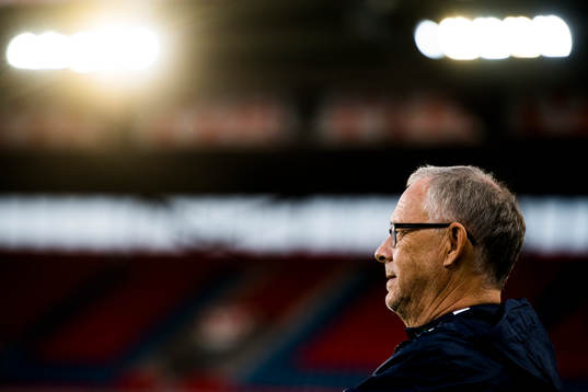 Lars Lagerbäck, head coach of Norway