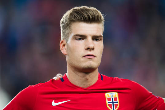 Alexander Sørloth of Norway
