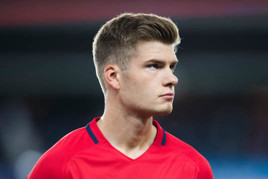 Alexander Sørloth of Norway