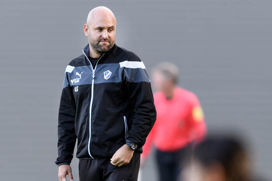 Halmstads tränare Alexandru Serban
