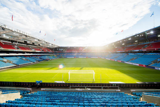 General view of Ullevaal Stadium