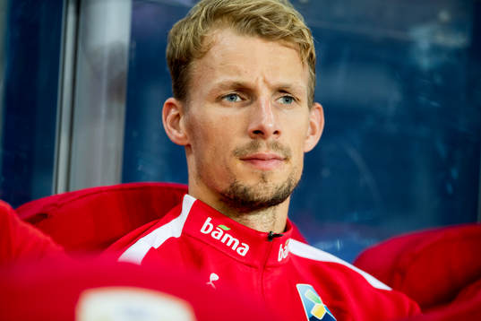 Goalkeeper André Hansen of Norway