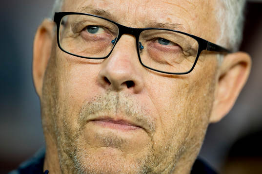 Lars Lagerbäck, head coach of Norway