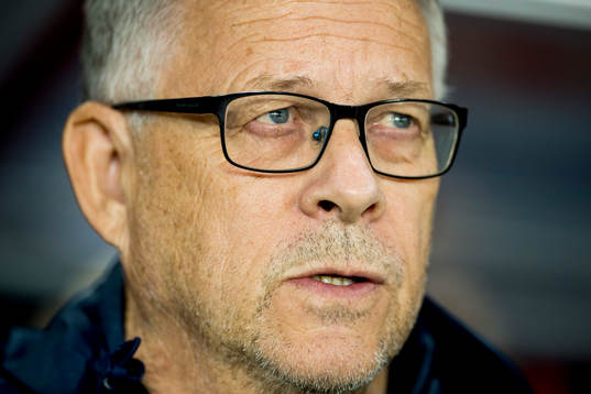 Lars Lagerbäck, head coach of Norway