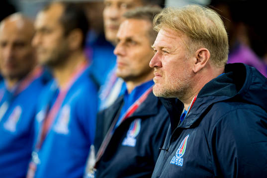 Robert Prosinecki, head coach of Azerbaijan