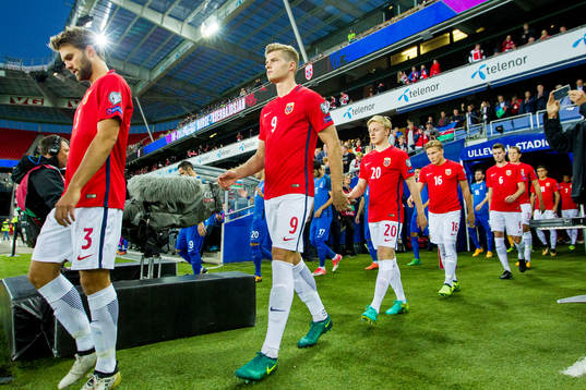 Alexander Sørloth of Norway