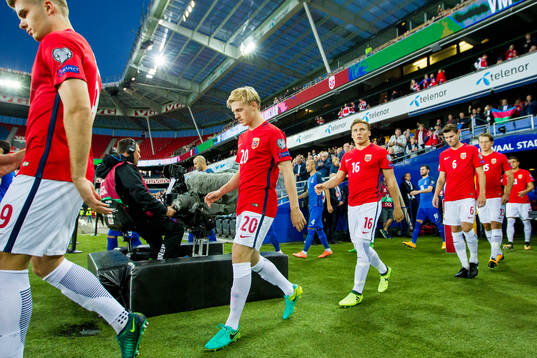 Mats Møller Dæhli and Jonas Svensson of Norway