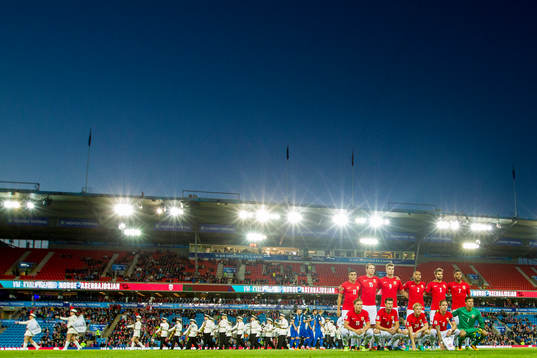 Norway pose for a team photo