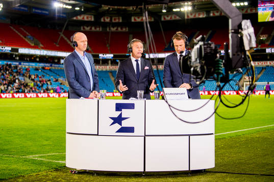 Henning Berg, Bengt Eriksen and host Carsten Skjelbreid