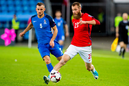 Maksim Medvedev of Azerbaijan and Jo Inge Berget of Norway