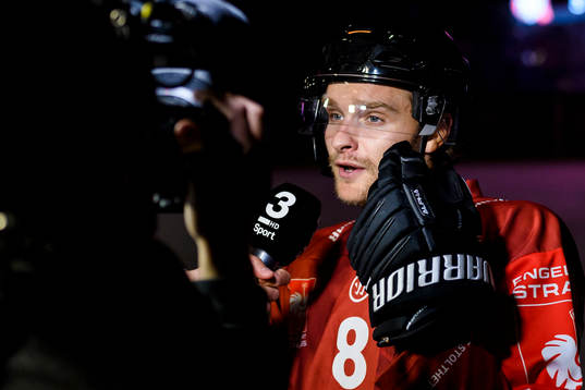 Johan Olofsson of Malmö Redhawks intervjus