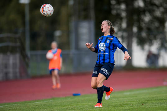 Elise Cecilie Liane of Stabæk reacts