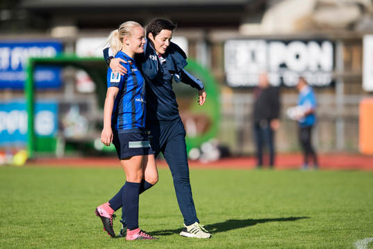 Vanja Stefanovic, Coach and Trine Rønning of Stabæk