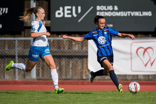 My Haugland Sørsdahl of Kolbotn and Andrea Wilmann of