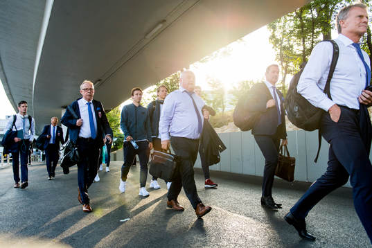 Terje Svendsen, president of the Norwegian Football