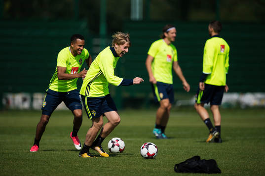 Martin Olsson och Emil Forsberg