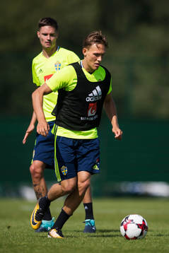 Mikael Lustig och Ludwig Augustinsson
