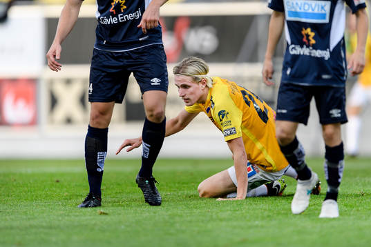 Falkenbergs Viktor Götesson deppar