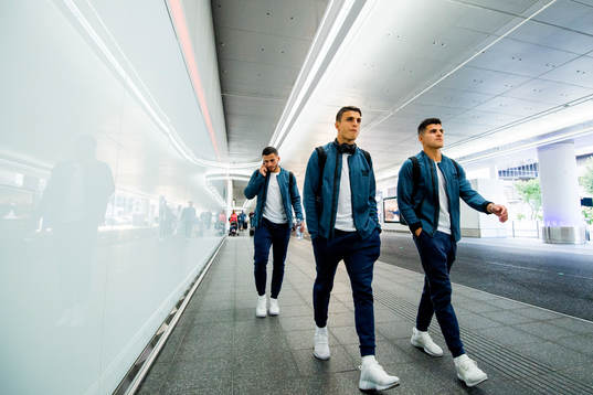 Omar Elabdellaoui, Mohamed Elyounoussi and Tarik