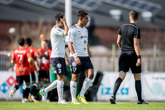 Rosengårds Adnan Gerzic och Ali Jasim deppar