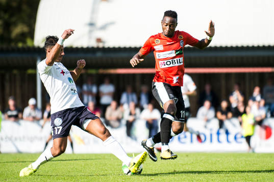 Rosengårds Ali Jasim och Landskronas Karim Sadat