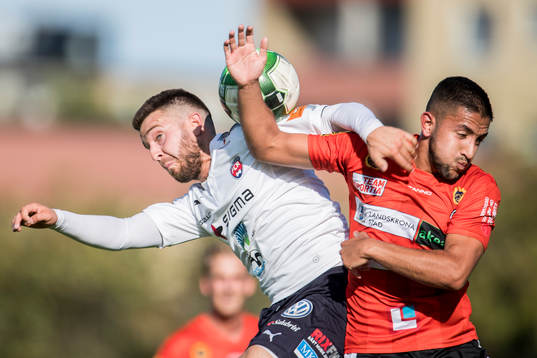 Landskronas Saber Azizi i nick duell