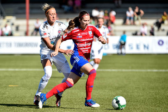 Rosengårds Sanne Troelsgaard Nielsen och Vittsjös Rachel