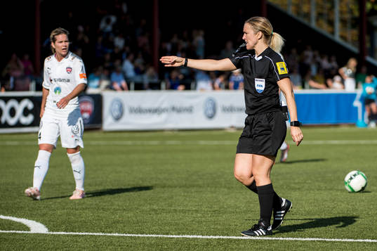 Domaren Sara Persson dömmer straff till Vittsjö