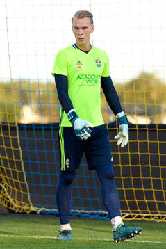 Målvakt Pontus Dahlberg