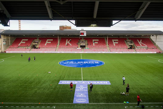 General view of Fredrikstad Stadion