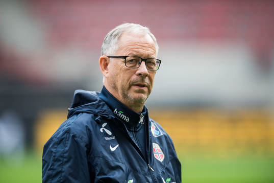 Lars Lagerbäck, head coach of Norway