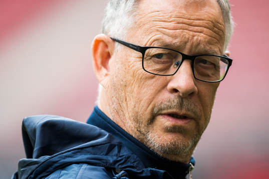Lars Lagerbäck, head coach of Norway
