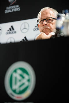 Lars Lagerbäck, head coach of Norway